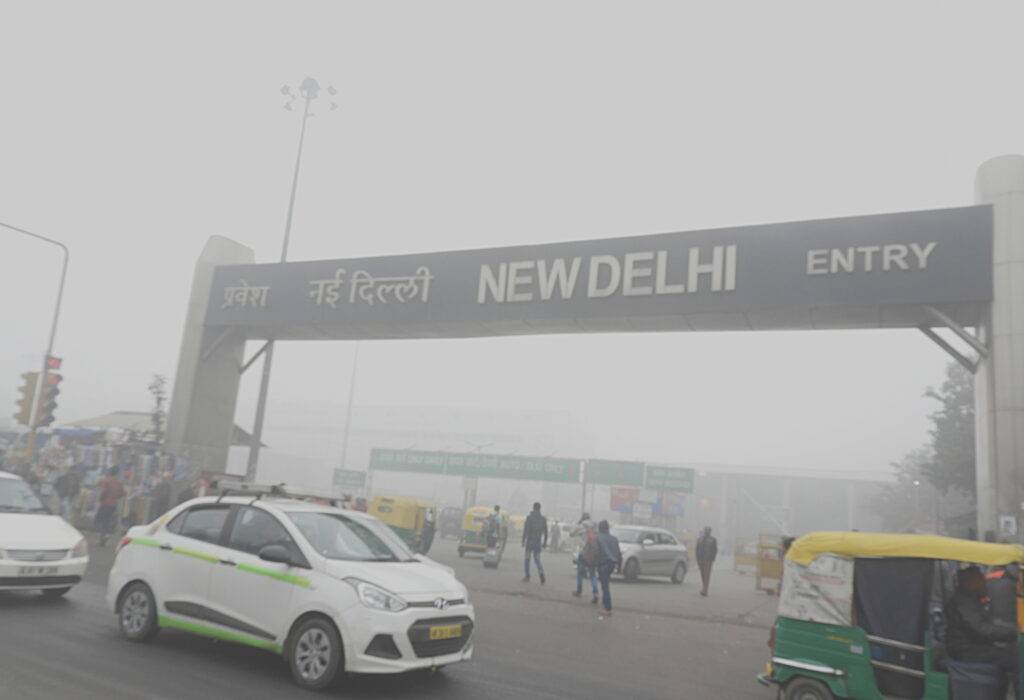 Polución atmosférica Delhi provocada por el hombre-1